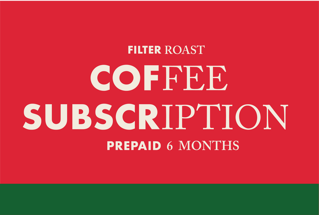 Prepaid BB Brew Club Subscription - 6 Months [Filter Roast]