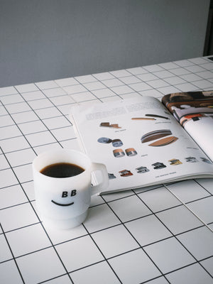 Milk Glass Mug