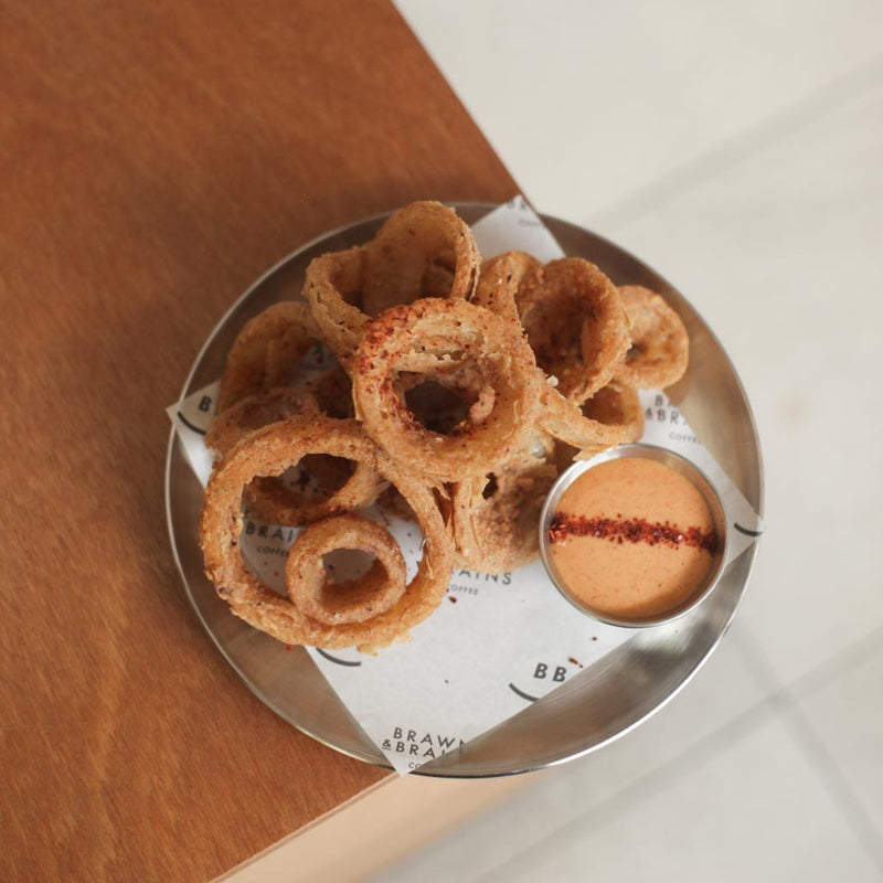 Crispy Hand Cut Onion Rings