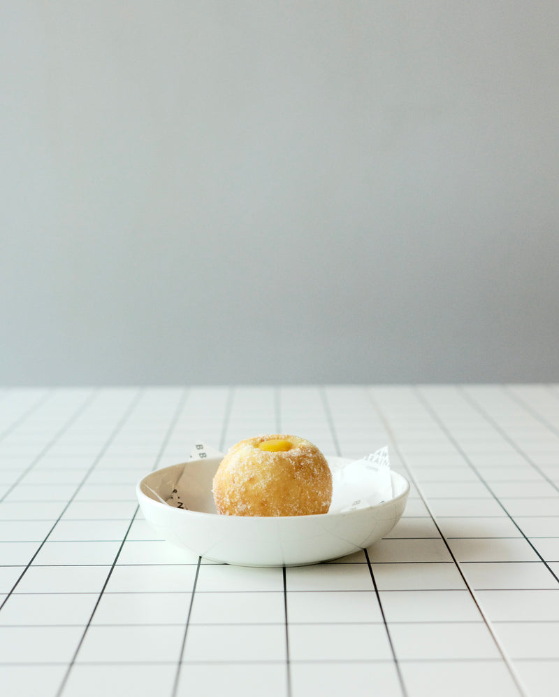 Zesty Lemon Curd Donut