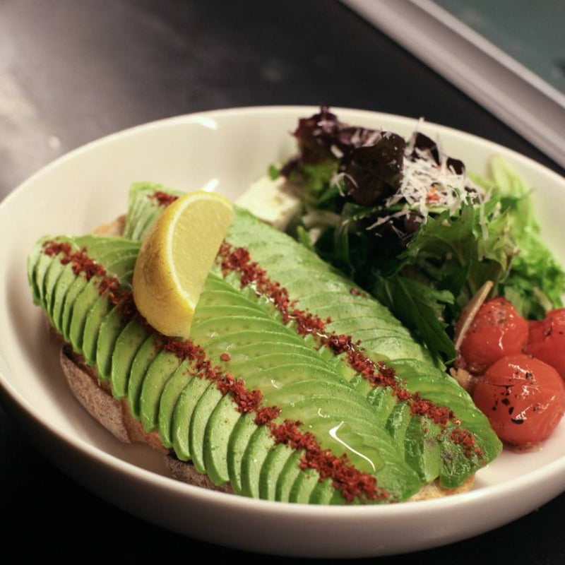 Fresh Avocado On Rustic Wholewheat Toast