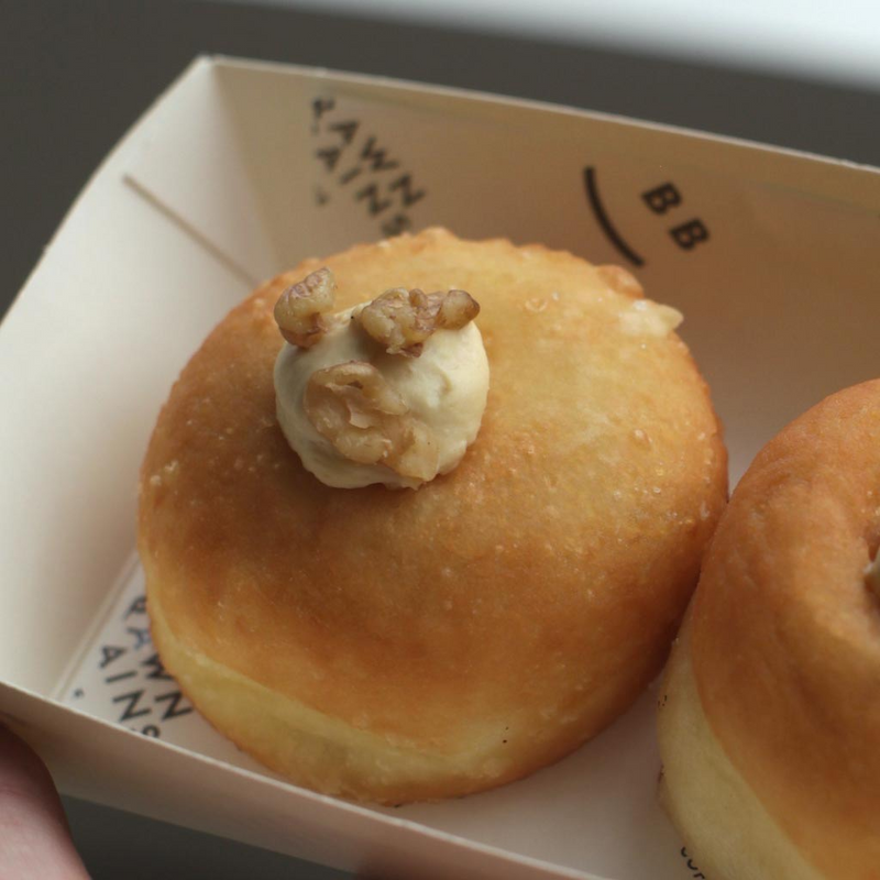 Caramelised Onion & Cream Cheese Donut