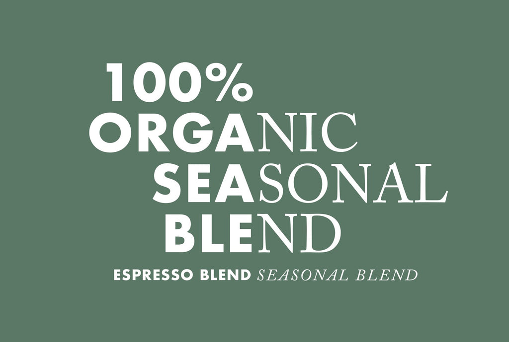 100% Organic Seasonal Blend *New Coffee Release!