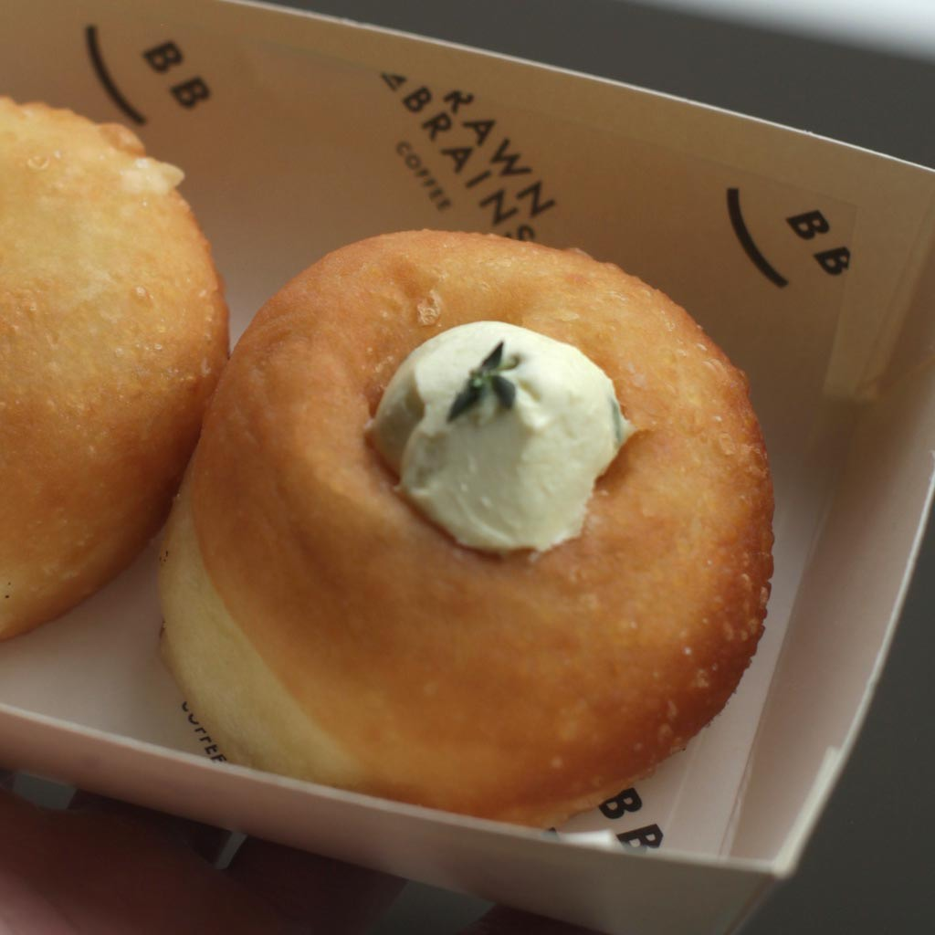 Scallion & Cream Cheese Donut